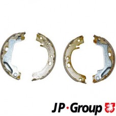 4863901210 JP GROUP Комплект гальмівних колодок