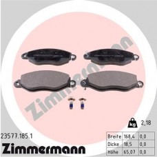 23577.185.1 ZIMMERMANN КомплеК т гальмівних колодок, дискове гальмо