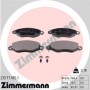 23577.185.1 ZIMMERMANN КомплеК т гальмівних колодок, дискове гальмо