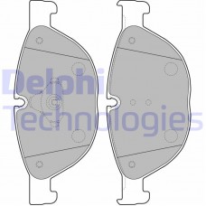 LP2189 DELPHI КомплеК т гальмівних колодок, дискове гальмо