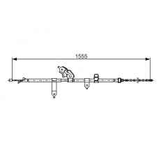 1 987 482 221 BOSCH Тросик, cтояночный тормоз