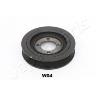PU-W04 JAPANPARTS Ремінний шків колінчастий вал