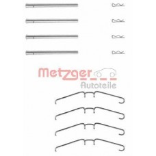 109-1155 METZGER Комплектуючі колодки дискового гальма