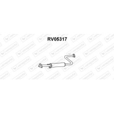 RV05317 VENEPORTE Предглушник вихлопних газів