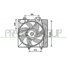 CI304F004 PRASCO Вентилятор охолодження двигуна