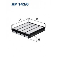 AP 143/6 FILTRON Повітряний фільтр