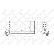 10-35004-SX STELLOX Теплообмінник обігрів салону