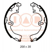 705-17080 IAP QUALITY PARTS Комплект гальмівних колодок