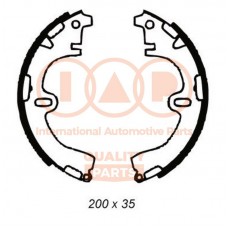 705-17080 IAP QUALITY PARTS Комплект гальмівних колодок