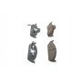 0 986 424 611 BOSCH Комплект гальмівних колодок дисковий гальм