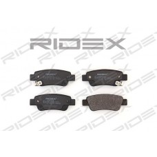 402B0374 RIDEX Комплект гальмівних колодок дисковий гальм