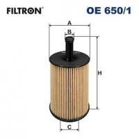 OE 650/1 FILTRON Масляний фільтр