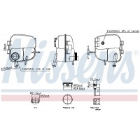 996303 NISSENS Компенсаційний бак охолоджувальна рідина