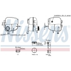 996303 NISSENS Компенсаційний бак охолоджувальна рідина