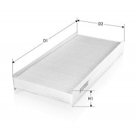 CK1257 TECNECO FILTERS Фільтр повітря у внутрішньому просторі