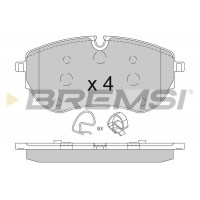 BP3849 BREMSI Комплект гальмівних колодок дисковий гальм
