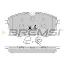 BP3849 BREMSI Комплект гальмівних колодок дисковий гальм
