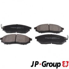 4363600810 JP GROUP Комплект гальмівних колодок дисковий гальм