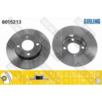 6015213 GIRLING Гальмівний диск