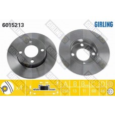 6015213 GIRLING Гальмівний диск