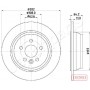 DP-L11C JAPANPARTS Гальмівний диск