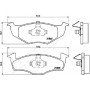 PA-0934AF JAPANPARTS Комплект гальмівних колодок дисковий гальм