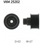 VKM 25202 SKF Паразитный / Ведущий ролик, Зубчастий ремінь
