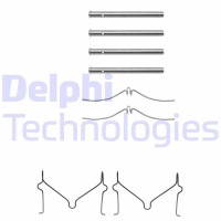 LX0143 DELPHI Комплектуючі колодки дискового гальма