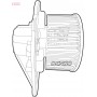 DEA02001 DENSO Вентилятор салону