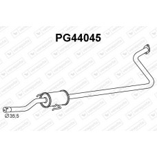 PG44045 VENEPORTE Предглушник вихлопних газів