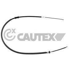 028319 CAUTEX Тросик, cтояночный тормоз