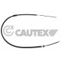 028319 CAUTEX Тросик, cтояночный тормоз