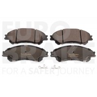 5502225226 EUROBRAKE Комплект гальмівних колодок дисковий гальм