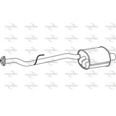 P36020 FENNO Глушник вихлопних газів кінцевий