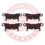 13046048722N-SET-MS MASTER-SPORT GERMANY КомплеК т гальмівних колодок, дискове гальмо