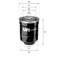 24.452.00 UFI Паливний фільтр