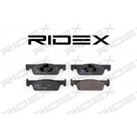 402B0617 RIDEX Комплект гальмівних колодок дисковий гальм