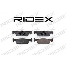 402B0617 RIDEX Комплект гальмівних колодок дисковий гальм