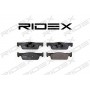 402B0617 RIDEX Комплект гальмівних колодок дисковий гальм