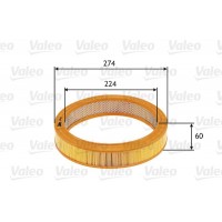 585619 VALEO Повітряний фільтр