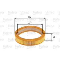585619 VALEO Повітряний фільтр