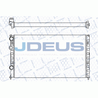 M-025018A JDEUS Радіатор охолодження двигуна