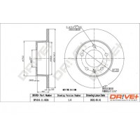 DP1010.11.0224 Dr!ve+ Гальмівний диск