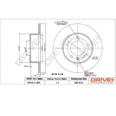 DP1010.11.0224 Dr!ve+ Гальмівний диск
