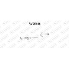 RV05186 VENEPORTE Середній глушник вихлопних газів