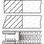 08-437700-00 GOETZE ENGINE Комплект поршневих кілець