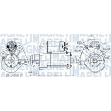 063721275010 MAGNETI MARELLI Стартер