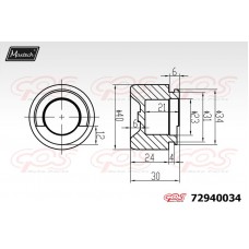 72940034 MAXTECH Поршень корпус скоби гальма