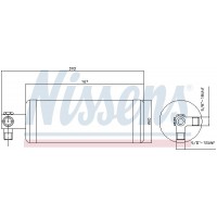 95980 NISSENS Осушувач кондиціонера