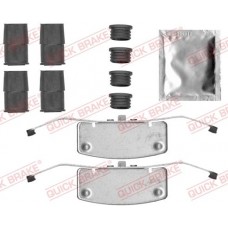 109-0052 QUICK BRAKE Комплектуючі колодки дискового гальма